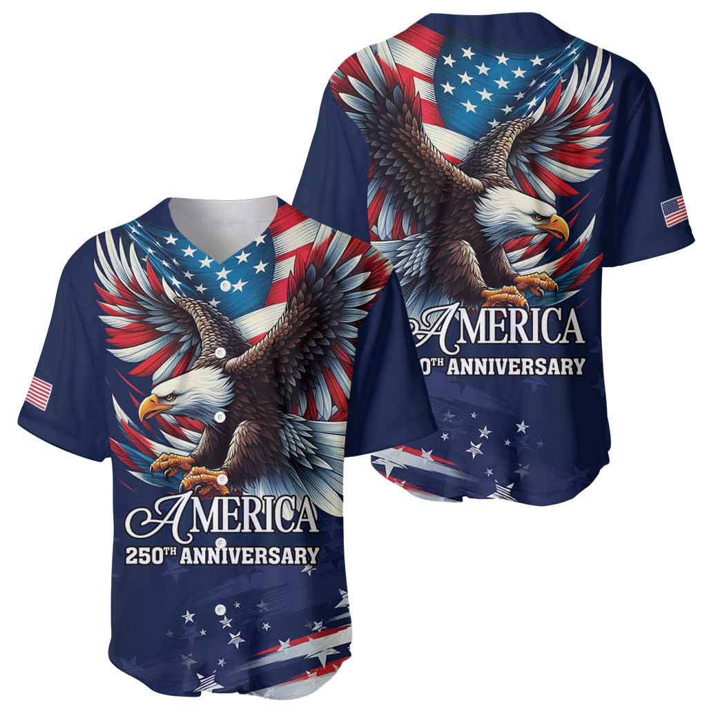 US Navy 250th Anniversary Baseball Jersey Proudly Served Veteran - Wonder Print Shop