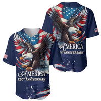 US Navy 250th Anniversary Baseball Jersey Proudly Served Veteran - Wonder Print Shop