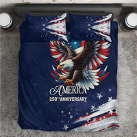 US Navy 250th Anniversary Bedding Set Proudly Served Veteran - Wonder Print Shop