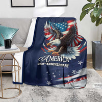 US Navy 250th Anniversary Blanket Proudly Served Veteran - Wonder Print Shop
