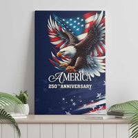 US Navy 250th Anniversary Canvas Wall Art Proudly Served Veteran - Wonder Print Shop