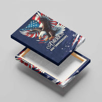 US Navy 250th Anniversary Canvas Wall Art Proudly Served Veteran - Wonder Print Shop