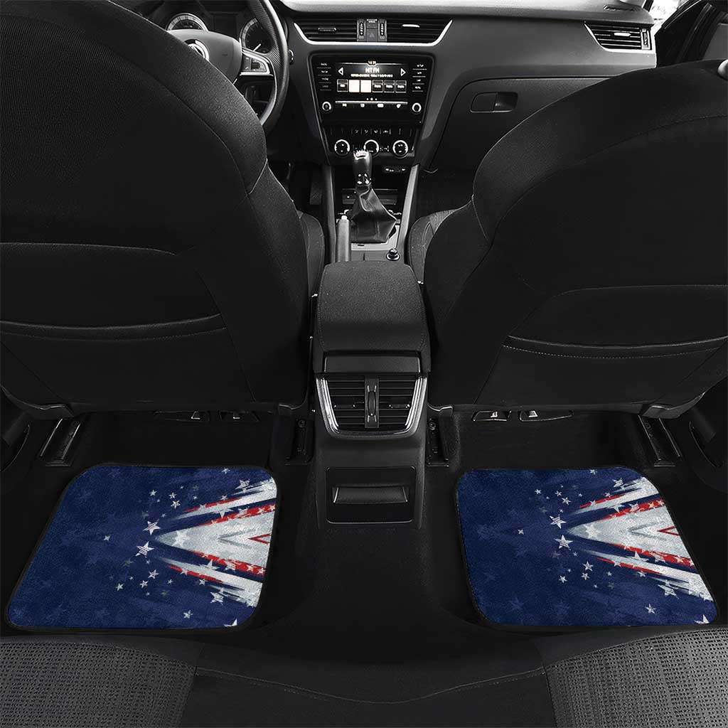 US Navy 250th Anniversary Car Mats Proudly Served Veteran - Wonder Print Shop