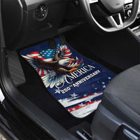 US Navy 250th Anniversary Car Mats Proudly Served Veteran - Wonder Print Shop