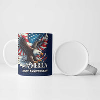 US Navy 250th Anniversary Ceramic Mug Proudly Served Veteran - Wonder Print Shop