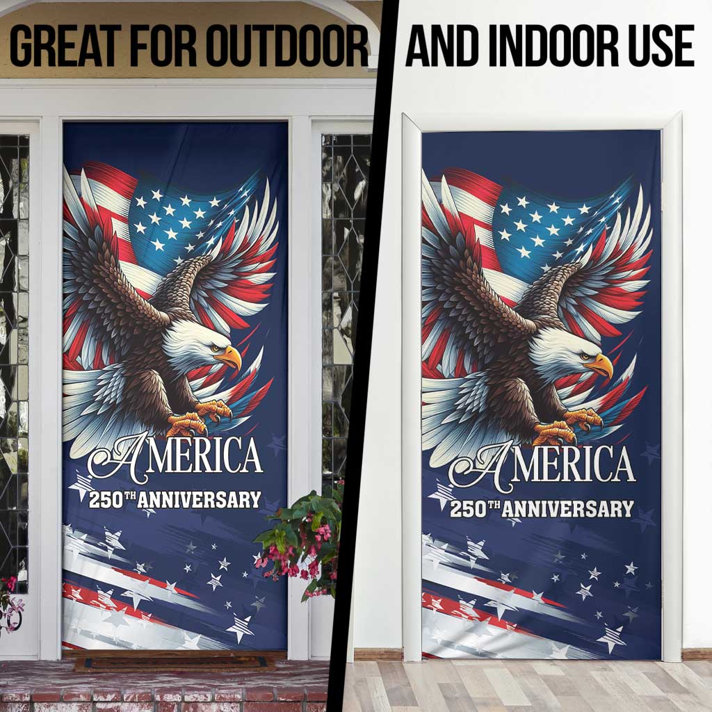 US Navy 250th Anniversary Door Cover Proudly Served Veteran - Wonder Print Shop