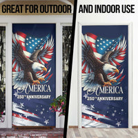 US Navy 250th Anniversary Door Cover Proudly Served Veteran - Wonder Print Shop