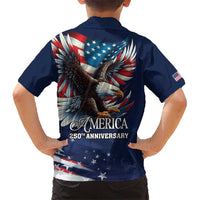 US Navy 250th Anniversary Hawaiian Shirt Proudly Served Veteran - Wonder Print Shop