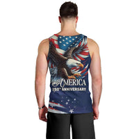 US Navy 250th Anniversary Men Tank Top Proudly Served Veteran - Wonder Print Shop