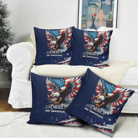 US Navy 250th Anniversary Pillow Cover Proudly Served Veteran - Wonder Print Shop