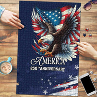 US Navy 250th Anniversary Puzzle Proudly Served Veteran - Wonder Print Shop