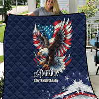 US Navy 250th Anniversary Quilt Proudly Served Veteran - Wonder Print Shop