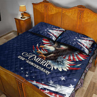 US Navy 250th Anniversary Quilt Bed Set Proudly Served Veteran - Wonder Print Shop