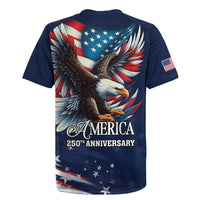 US Navy 250th Anniversary Rugby Jersey Proudly Served Veteran - Wonder Print Shop