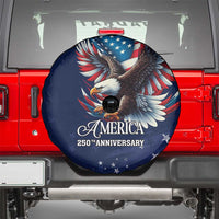 US Navy 250th Anniversary Spare Tire Cover Proudly Served Veteran - Wonder Print Shop
