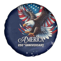 US Navy 250th Anniversary Spare Tire Cover Proudly Served Veteran - Wonder Print Shop