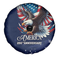 US Navy 250th Anniversary Spare Tire Cover Proudly Served Veteran - Wonder Print Shop