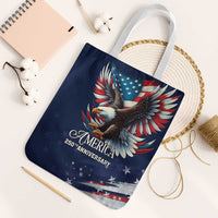 US Navy 250th Anniversary Tote Bag Proudly Served Veteran - Wonder Print Shop
