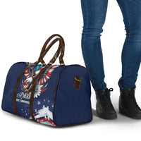 US Navy 250th Anniversary Travel Bag Proudly Served Veteran - Wonder Print Shop