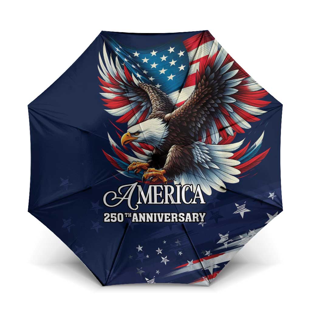 US Navy 250th Anniversary Umbrella Proudly Served Veteran - Wonder Print Shop