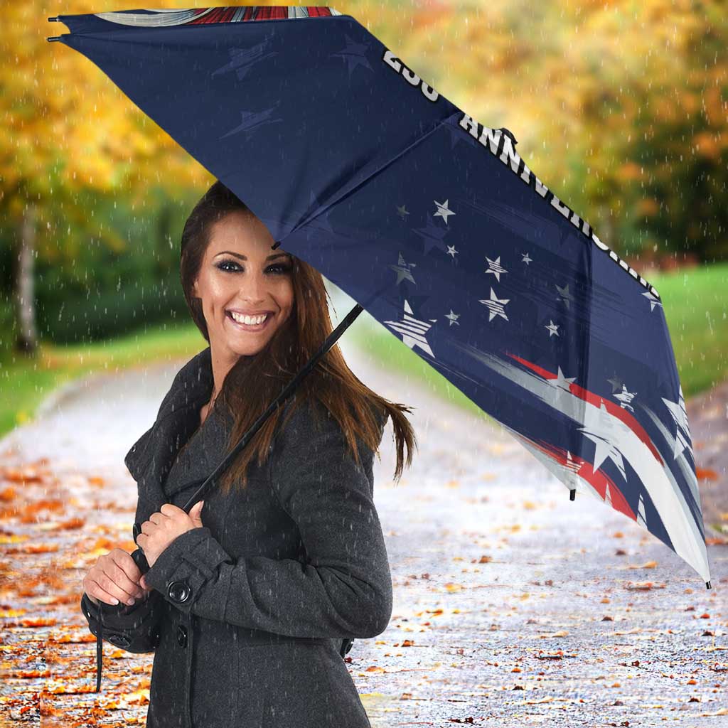 US Navy 250th Anniversary Umbrella Proudly Served Veteran - Wonder Print Shop