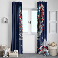 US Navy 250th Anniversary Window Curtain Proudly Served Veteran - Wonder Print Shop