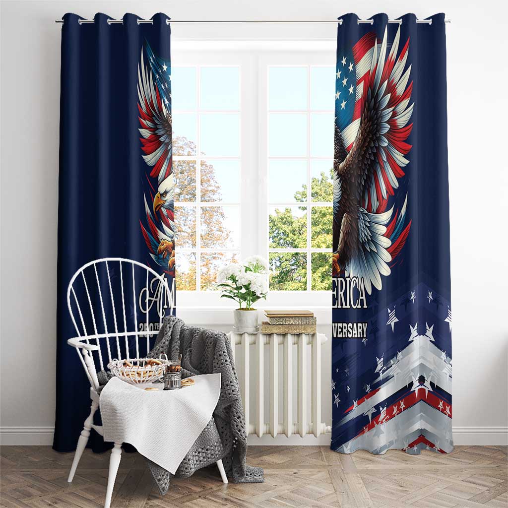 US Navy 250th Anniversary Window Curtain Proudly Served Veteran - Wonder Print Shop