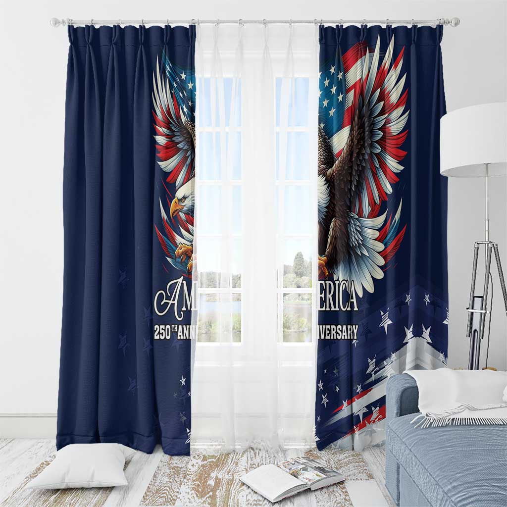 US Navy 250th Anniversary Window Curtain Proudly Served Veteran - Wonder Print Shop
