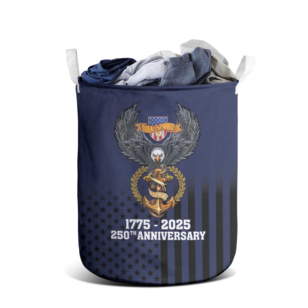 America 250th Anniversary Eagle Laundry Basket Patriotic USA Flag - Wonder Print Shop