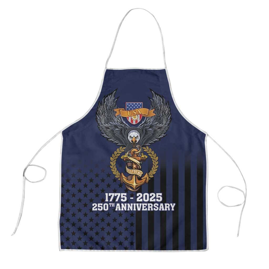 America 250th Anniversary Eagle Apron Patriotic USA Flag - Wonder Print Shop