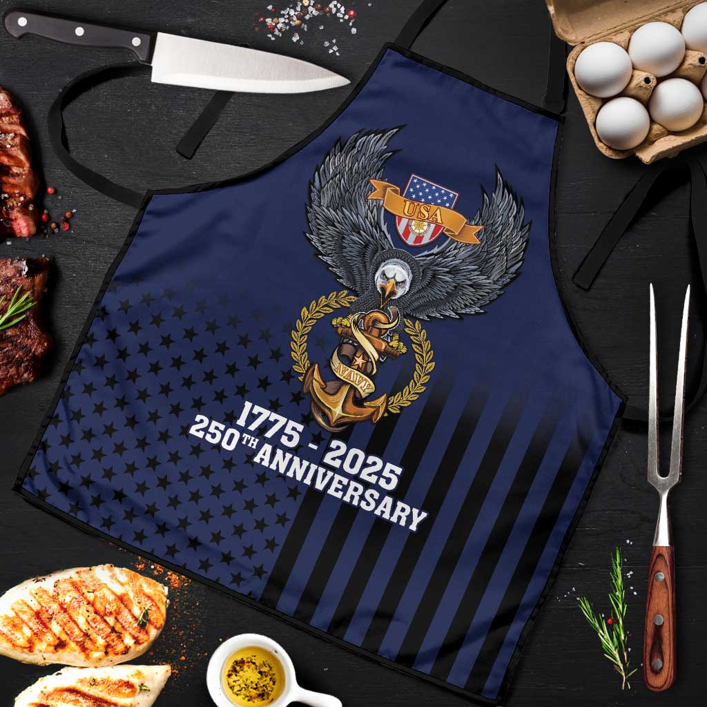 America 250th Anniversary Eagle Apron Patriotic USA Flag - Wonder Print Shop