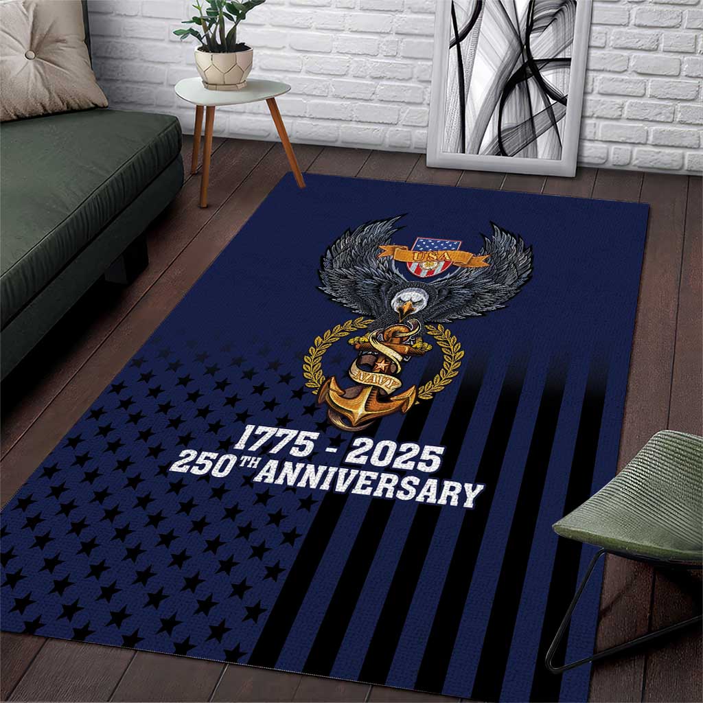 America 250th Anniversary Eagle Area Rug Patriotic USA Flag - Wonder Print Shop