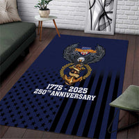 America 250th Anniversary Eagle Area Rug Patriotic USA Flag - Wonder Print Shop