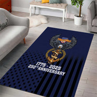 America 250th Anniversary Eagle Area Rug Patriotic USA Flag - Wonder Print Shop
