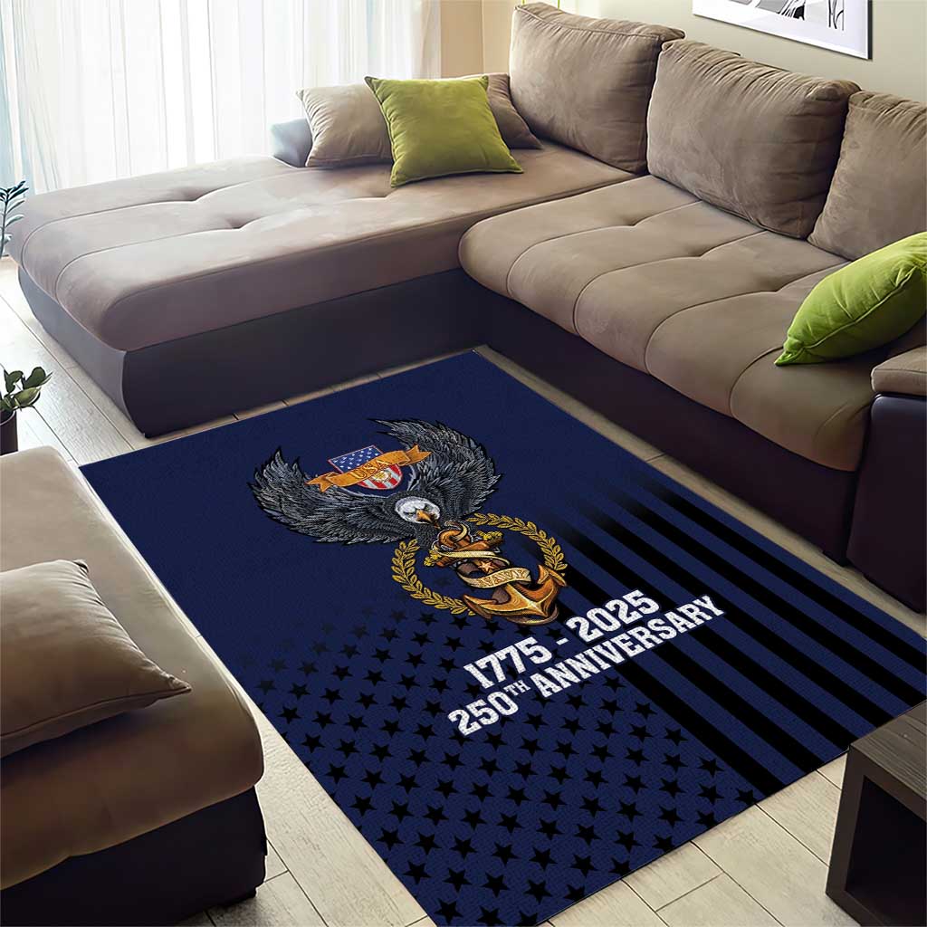 America 250th Anniversary Eagle Area Rug Patriotic USA Flag - Wonder Print Shop