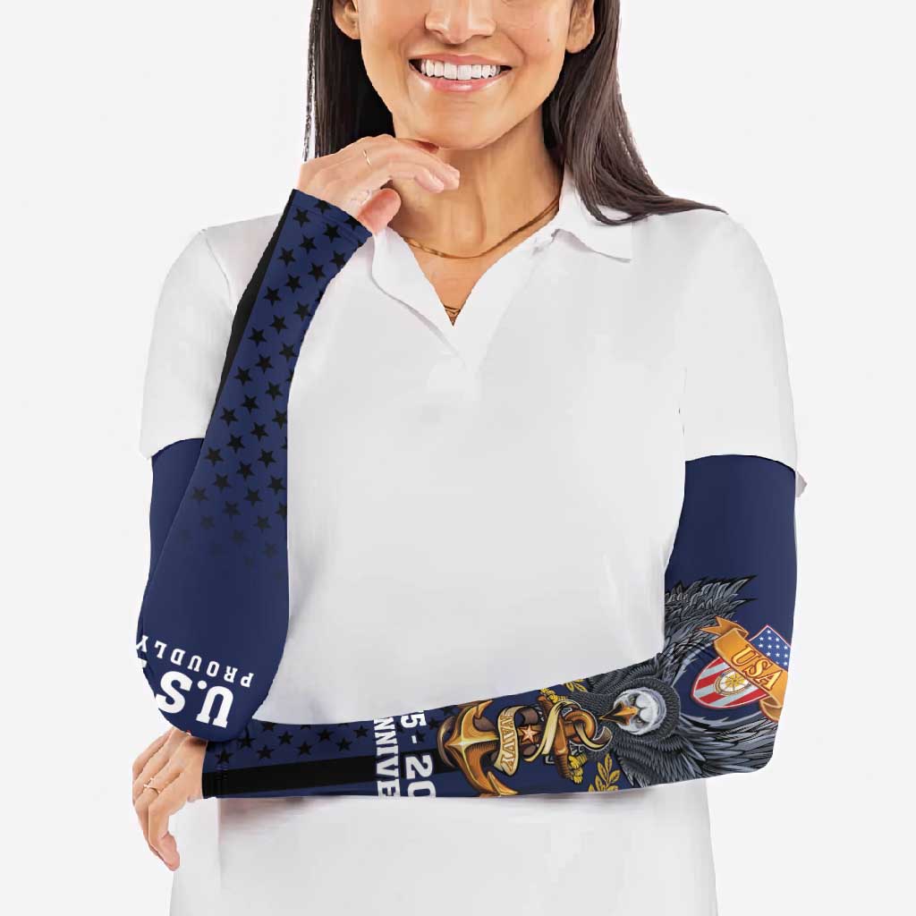 America 250th Anniversary Eagle Arm Sleeves Patriotic USA Flag - Wonder Print Shop