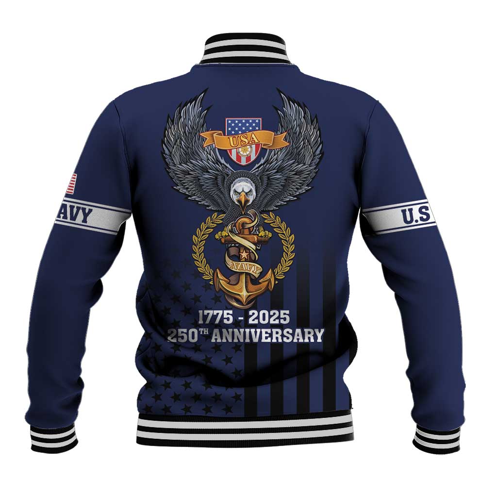America 250th Anniversary Eagle Baseball Jacket Patriotic USA Flag - Wonder Print Shop