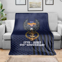 America 250th Anniversary Eagle Blanket Patriotic USA Flag - Wonder Print Shop
