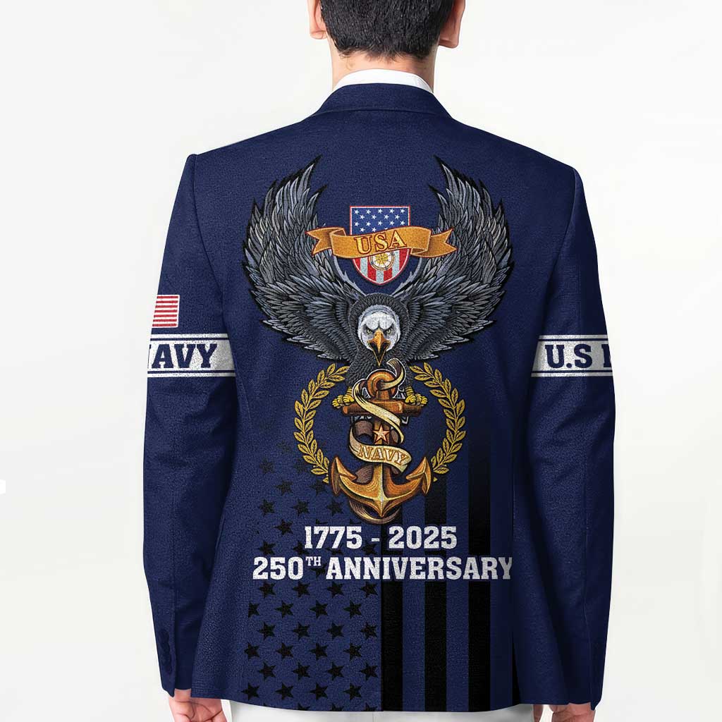 America 250th Anniversary Eagle Blazer Patriotic USA Flag - Wonder Print Shop