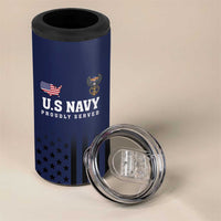 America 250th Anniversary Eagle 4 in 1 Can Cooler Tumbler Patriotic USA Flag - Wonder Print Shop
