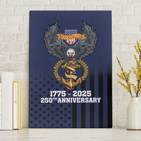 America 250th Anniversary Eagle Canvas Wall Art Patriotic USA Flag - Wonder Print Shop