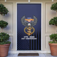 America 250th Anniversary Eagle Door Cover Patriotic USA Flag - Wonder Print Shop