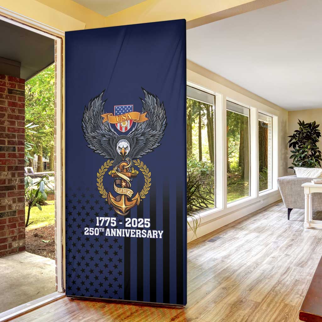 America 250th Anniversary Eagle Door Cover Patriotic USA Flag - Wonder Print Shop