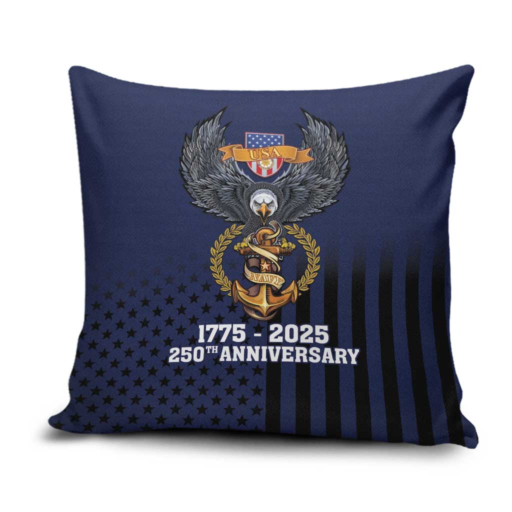 America 250th Anniversary Eagle Pillow Cover Patriotic USA Flag - Wonder Print Shop