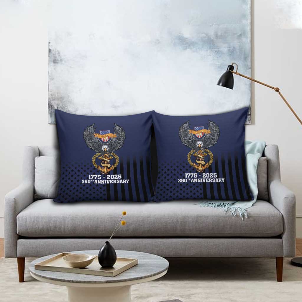 America 250th Anniversary Eagle Pillow Cover Patriotic USA Flag - Wonder Print Shop