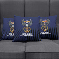America 250th Anniversary Eagle Pillow Cover Patriotic USA Flag - Wonder Print Shop