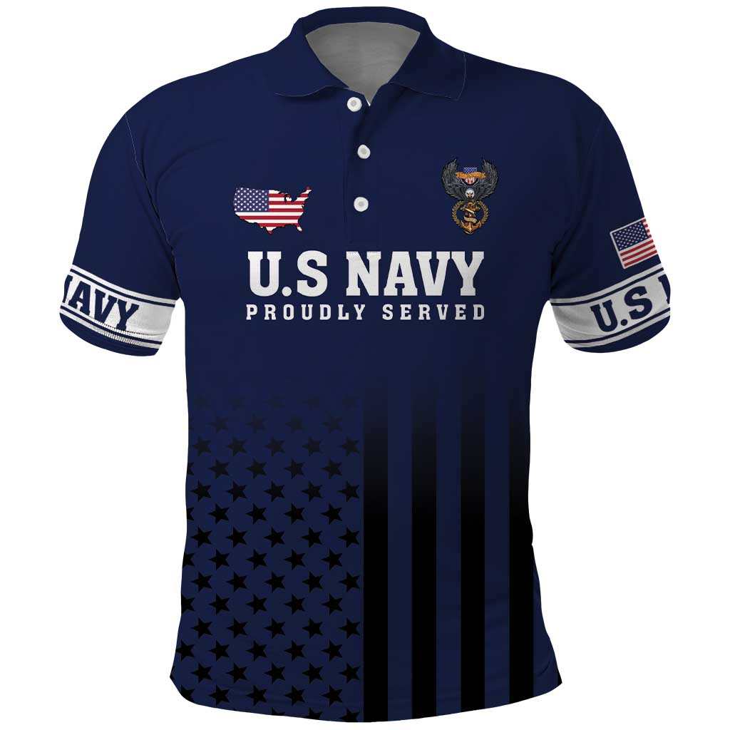 America 250th Anniversary Eagle Polo Shirt Patriotic USA Flag - Wonder Print Shop