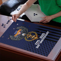 America 250th Anniversary Eagle Puzzle Patriotic USA Flag - Wonder Print Shop