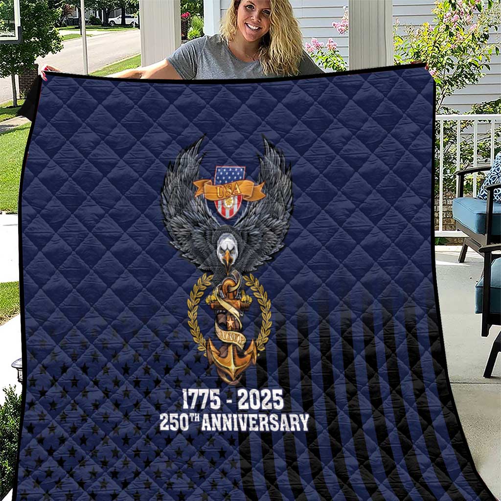 America 250th Anniversary Eagle Quilt Patriotic USA Flag - Wonder Print Shop