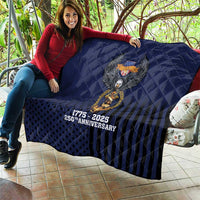 America 250th Anniversary Eagle Quilt Patriotic USA Flag - Wonder Print Shop